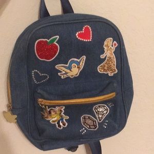 Disney Snow White Icon Jean Mini Backpack
